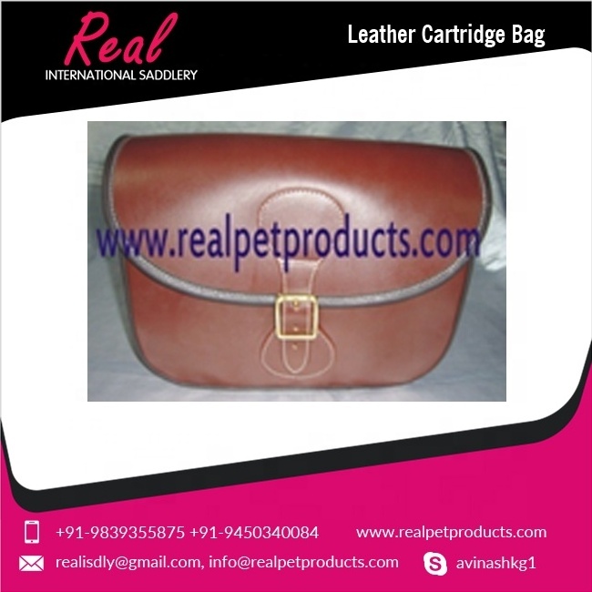 Genuine Leather Plain Cartridge Bag for Camera Accessories Buy from Leading  At Affordable Price