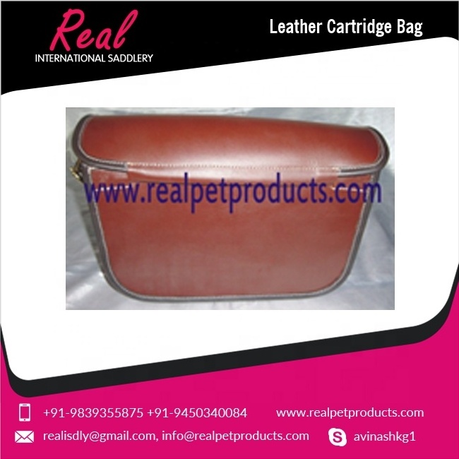 Genuine Leather Plain Cartridge Bag for Camera Accessories Buy from Leading  At Affordable Price