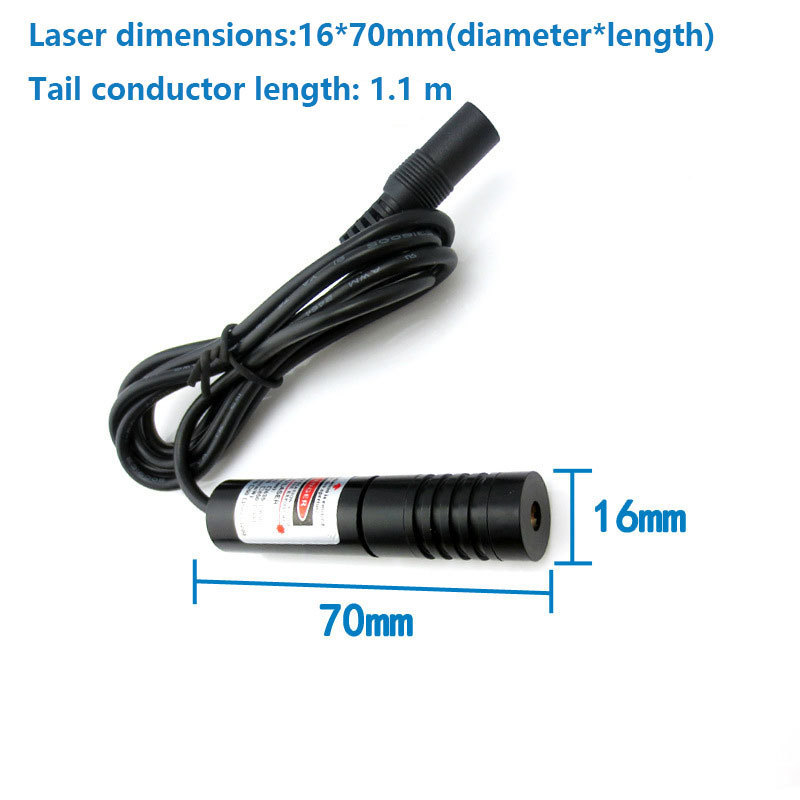 Useful for machine positioning infrared laser module 650nm 100mw high power adjustable red light straight line laser