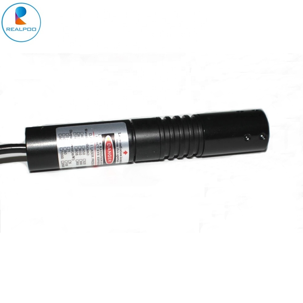 High stability 520nm 50mw circle line laser module , green line laser module