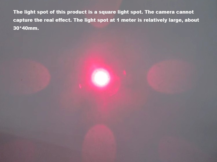 665nm2200mw ultra-high brightness externally modulated red light point laser module spotlight infrared linear LD