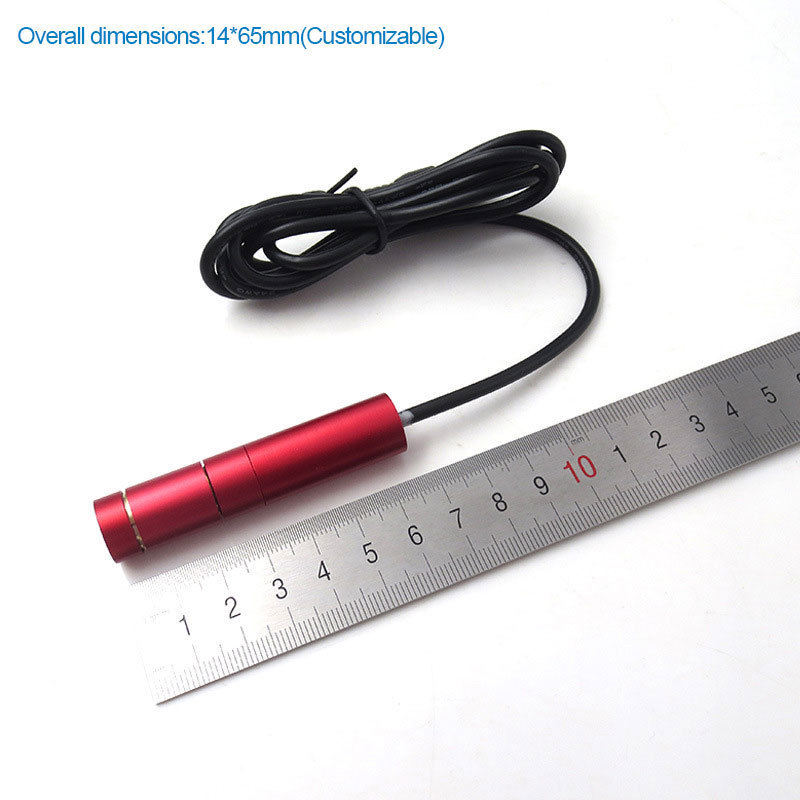 Green dot module infrared positioning light laser head high brightness adjustable red dot size red laser