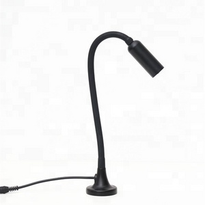 Flexible Goose neck wall lamp Led Headboard Reading table  Light vintage working Magnetic desk lamps