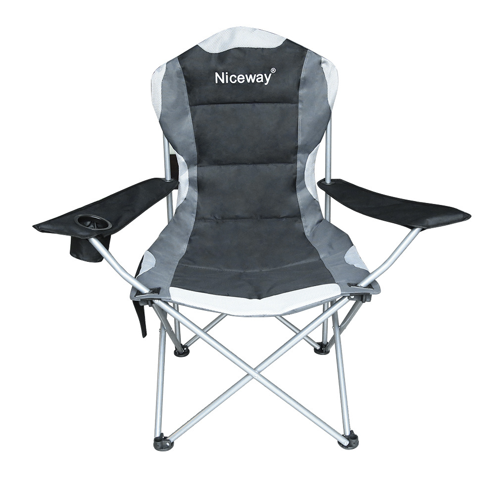 Heavy Duty Camping Chairs for Heavy People Back Support 300 lbs