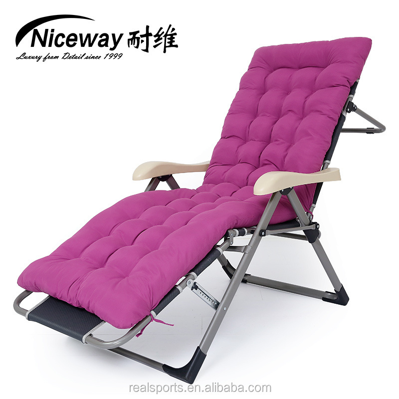 Wholesale reclining beach chair portable zero gravity folding chair sleeping chair