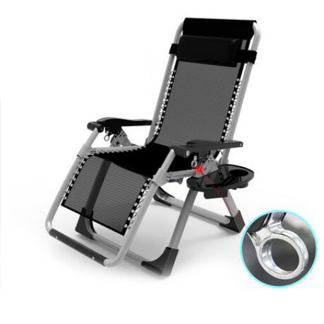 Outdoor camping portable beach folding lounge recliner zero gravity chair