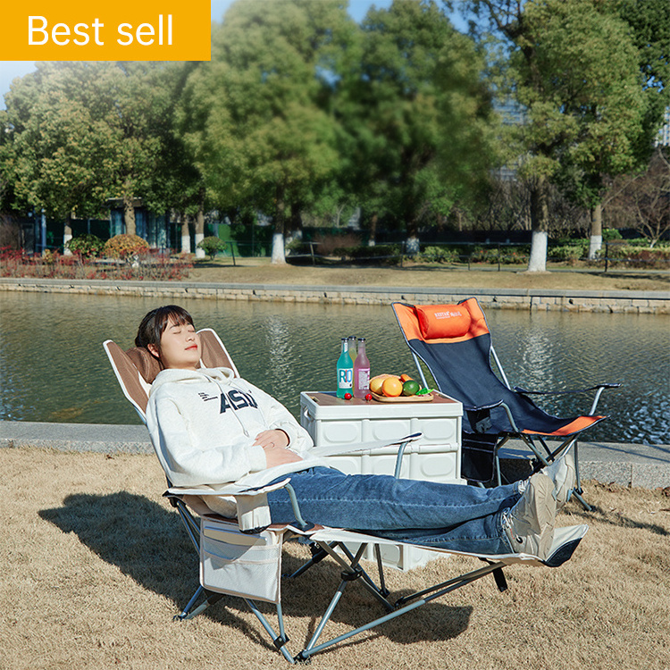 High quantity  Beach Folding Chair with Convenient Cup Holder Personalized Wholesale Folding Chair