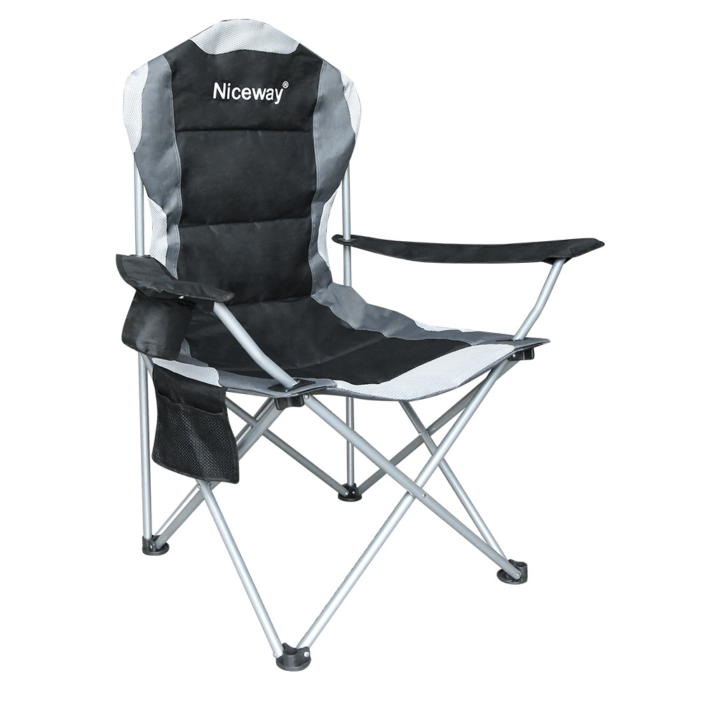 Heavy Duty Camping Chairs for Heavy People Back Support 300 lbs