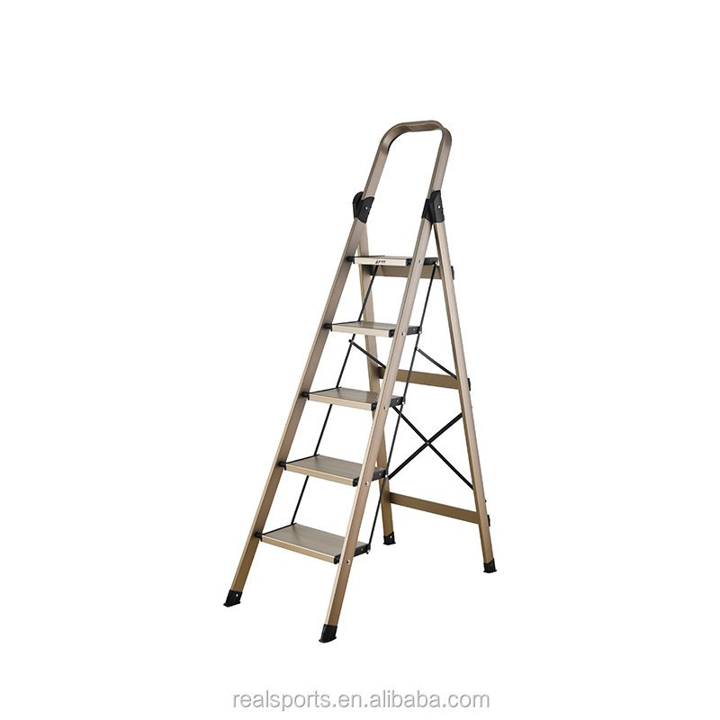 Folding Ladder Four /Five Steps Aluminum Ladder Home Use Durable Folding Ladder