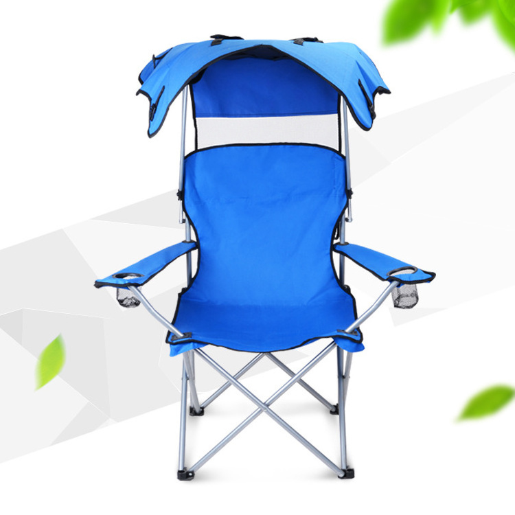 High quality Lightweight party event fishing adjustable foldable beach chair with umbrella