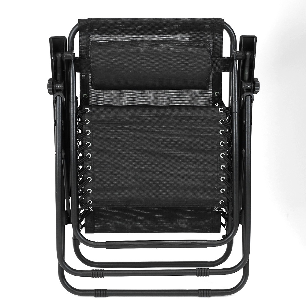 Summer hot sale cool soft durable lightweight zero gravity chair metal steel frame folding beach chair