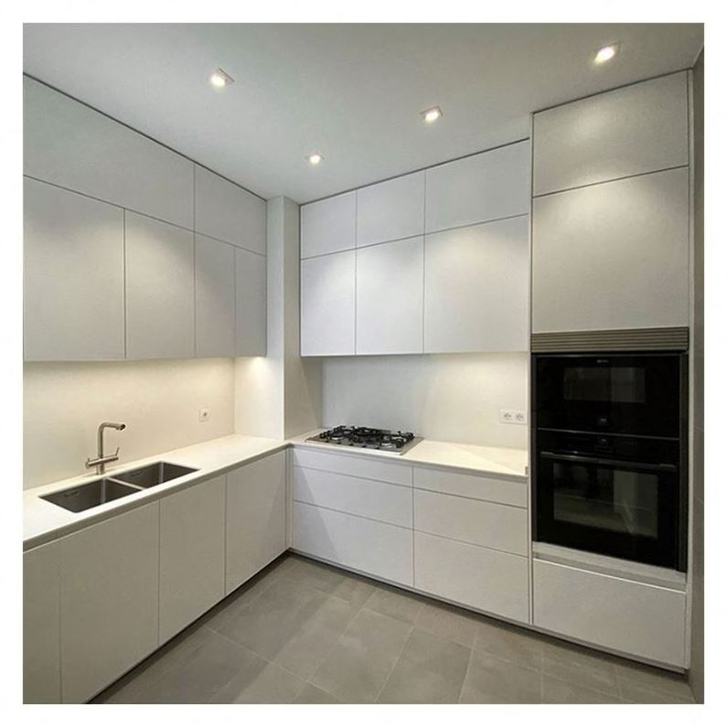 Modern Design Lacquer White Kitchen Cupboard Modular Kitchen Cabinet