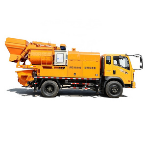 Jbc50/500 Truck Mounted Concrete Mixing Pump Concrete mixer Pump