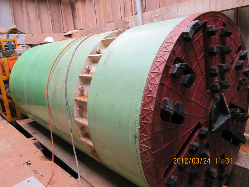 Tunnel Boring Machine (Small TBM Dia1500mm) pipe jacking machine made in China