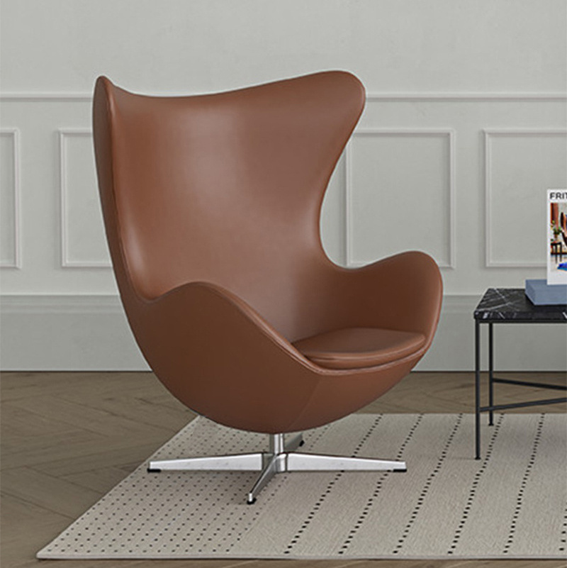 Egg Shell Modern Furniture Cheap Standing Swivel Chair