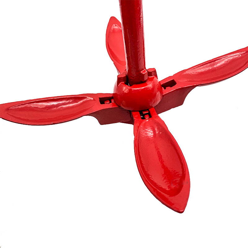 1.5kgs Red Folding Boat Kayak Anchor Kit for Marine Accessories