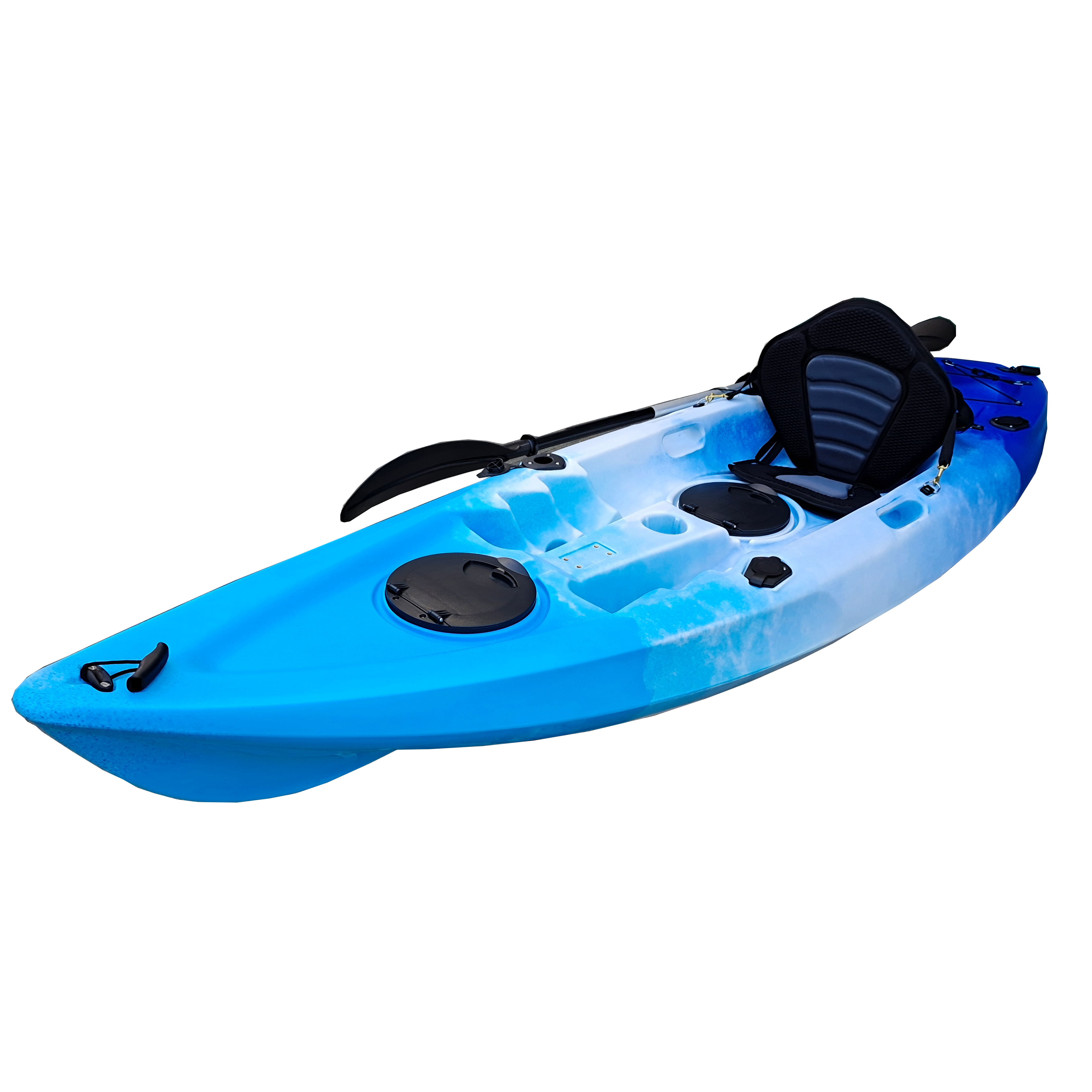 Lightweight Small Size Plastic Pedal Drive Ocean   Wave Water Kayak Boat for One person