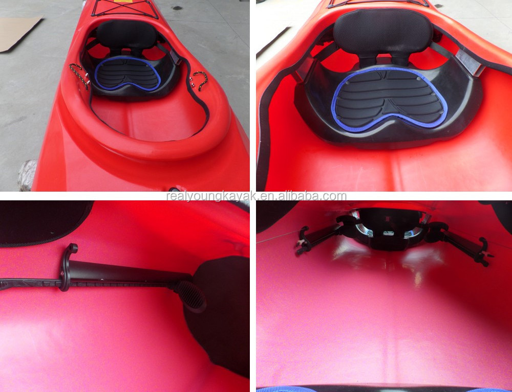 one seat ocean sea pedal kayak sail boat