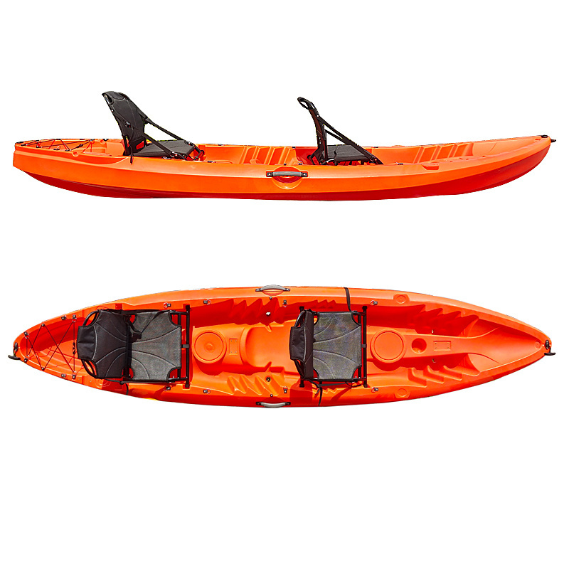 RY 2+1 3Seat Family Plastic Boat Three People Fishing Kayak Rowing Kayak