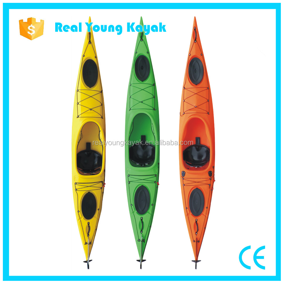 one seat ocean sea pedal kayak sail boat