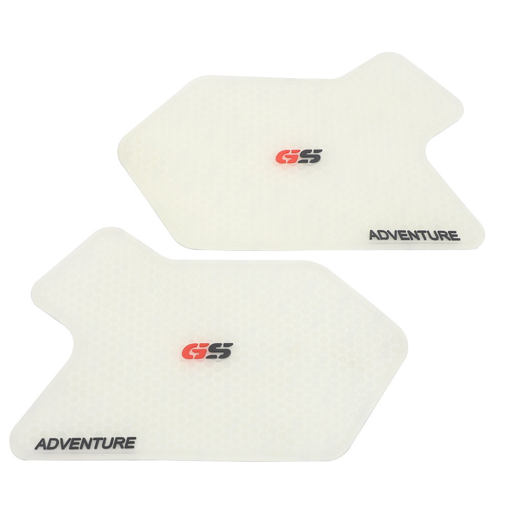 REALZION Motorcycle Parts Soft Rubber Anti Slip Fuel Tank Pad Protector Side Sticker For BMW R1200GS R1250GS ADV 2014-2020