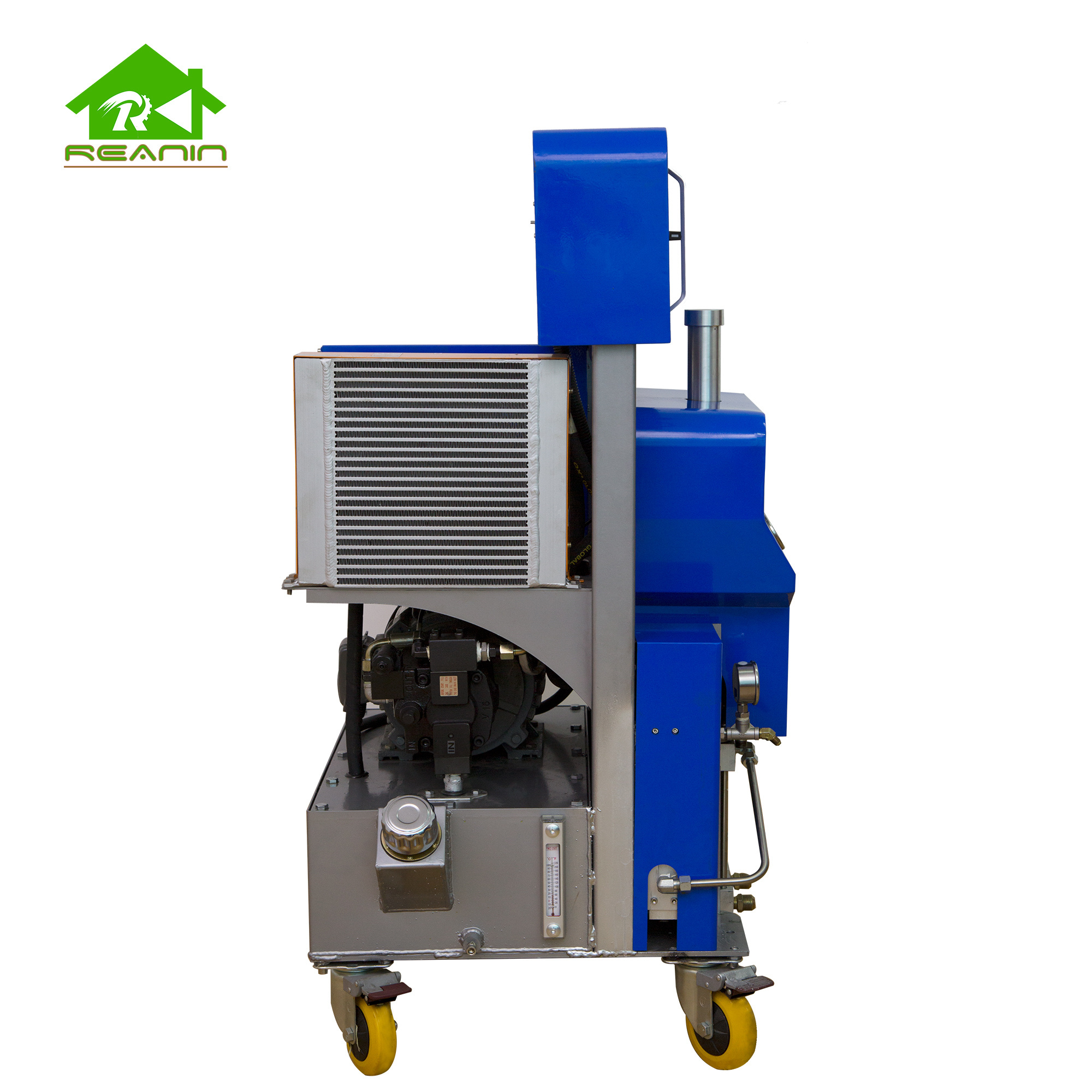 Reanin K6000 Chinese polyurethane elastomer spray polyurethane PU spray foam machine for Cold Room Refrigerator Foam