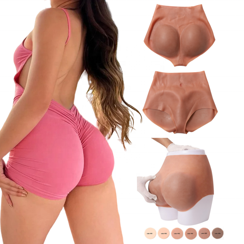 Fake bums butt and hips triangles panty butt lift silicone buttocks enhancer padded pants For Plus Size Large Bum Underwear