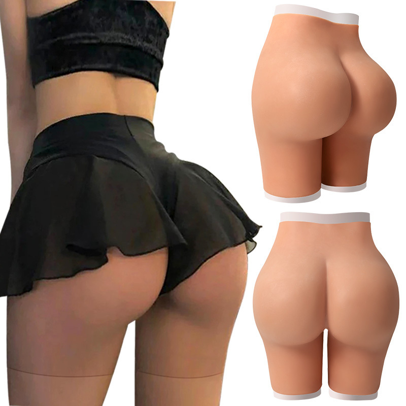 Plus size shaper Fajas Women Silicone Bum Abundant Buttocks Push Up Panty Body Shaper Realistic Padded Hip Pants Silicon pant