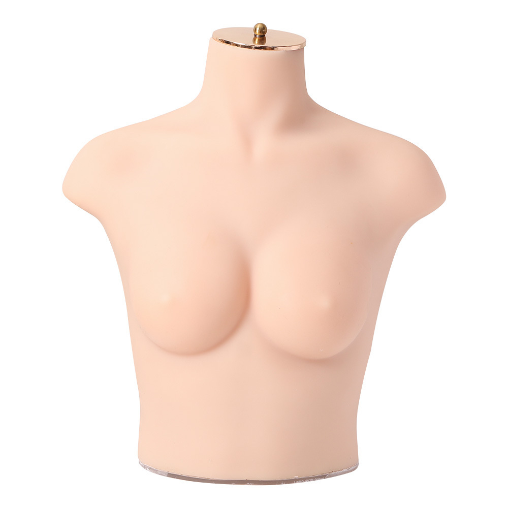 Upper-body Bust  Sexy lifelike skin bust mannequin female bra lingerie display bra Lingerie Display mannequin for photography