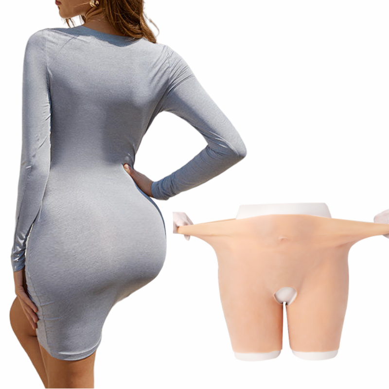 Plus Size Women Underwear Bombom Padded Panties Big Hips Silicone Panty Shaper Silicone Butt And Hip Padded Shaper Silicone bum