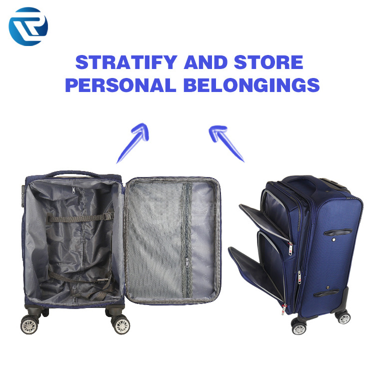 new design cabin Oxford luggage case zipper canvas suitcase box large capacity suitcase 28 inches travel bags luggage