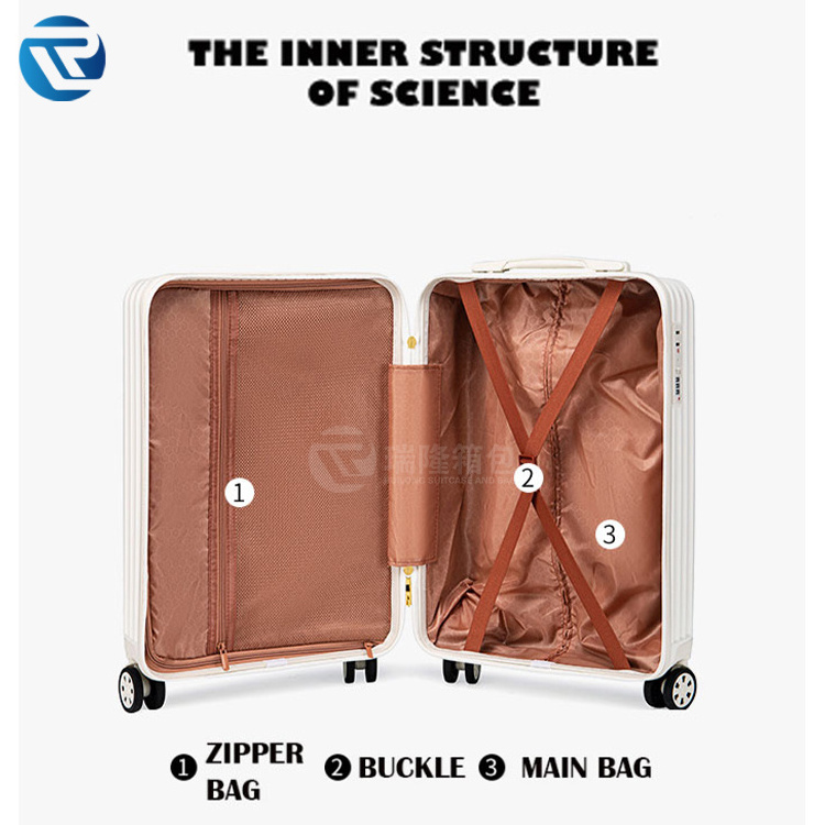 Private brand four-piece makeup bag and luggage vertical design for men and women Business travel Student gifts for long trips