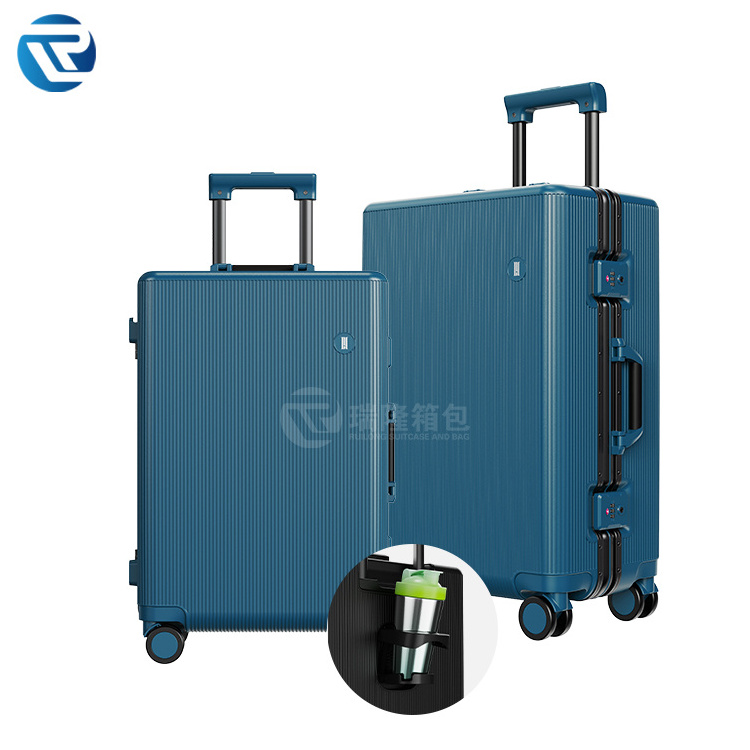 luggage travel set 20 22 24 26 inch PC Shiny Film Hard Shell Cabin Trolley Travel Suitcase Luggage set