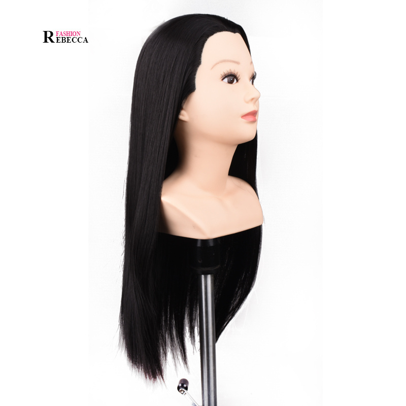 Learner Hairdressers Synthetic Head Mannequins Hair Manikin Training Heads Practice Mannequin Female afro training head