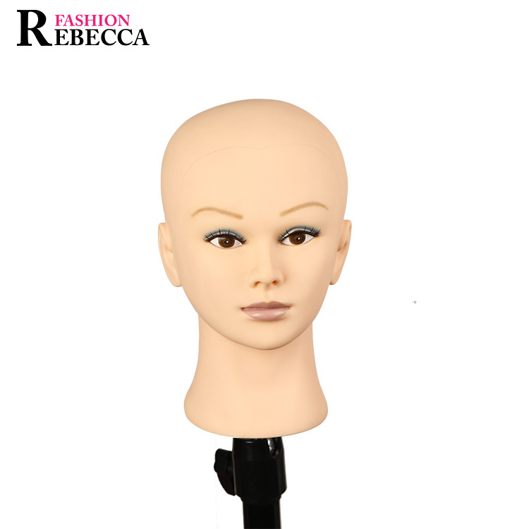 Rebecca Cheap Durable Bald Mannequin Head With Shoulder For Wigs and Show