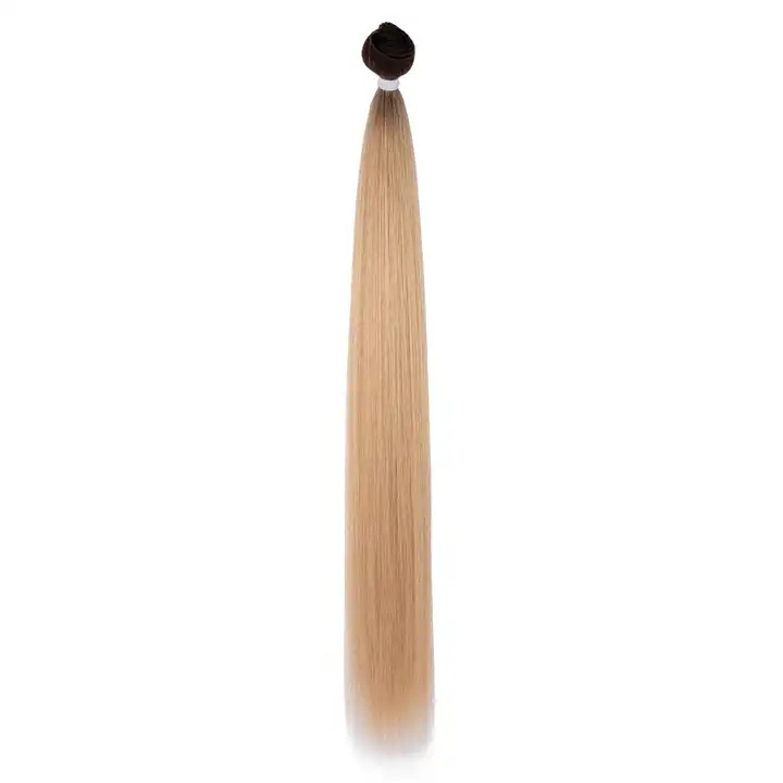 Rebecca Bone Straight Hair Bundles High Temperature Flame-retardant Fiber Synthetic Long Synthetic Yaki Straight Hair Bundles