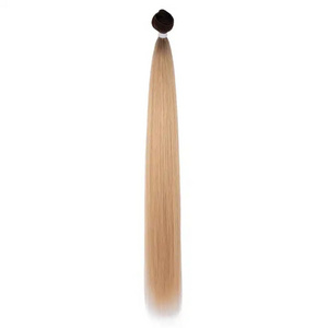 Rebecca Bone Straight Hair Bundles High Temperature Flame-retardant Fiber Synthetic Long Synthetic Yaki Straight Hair Bundles