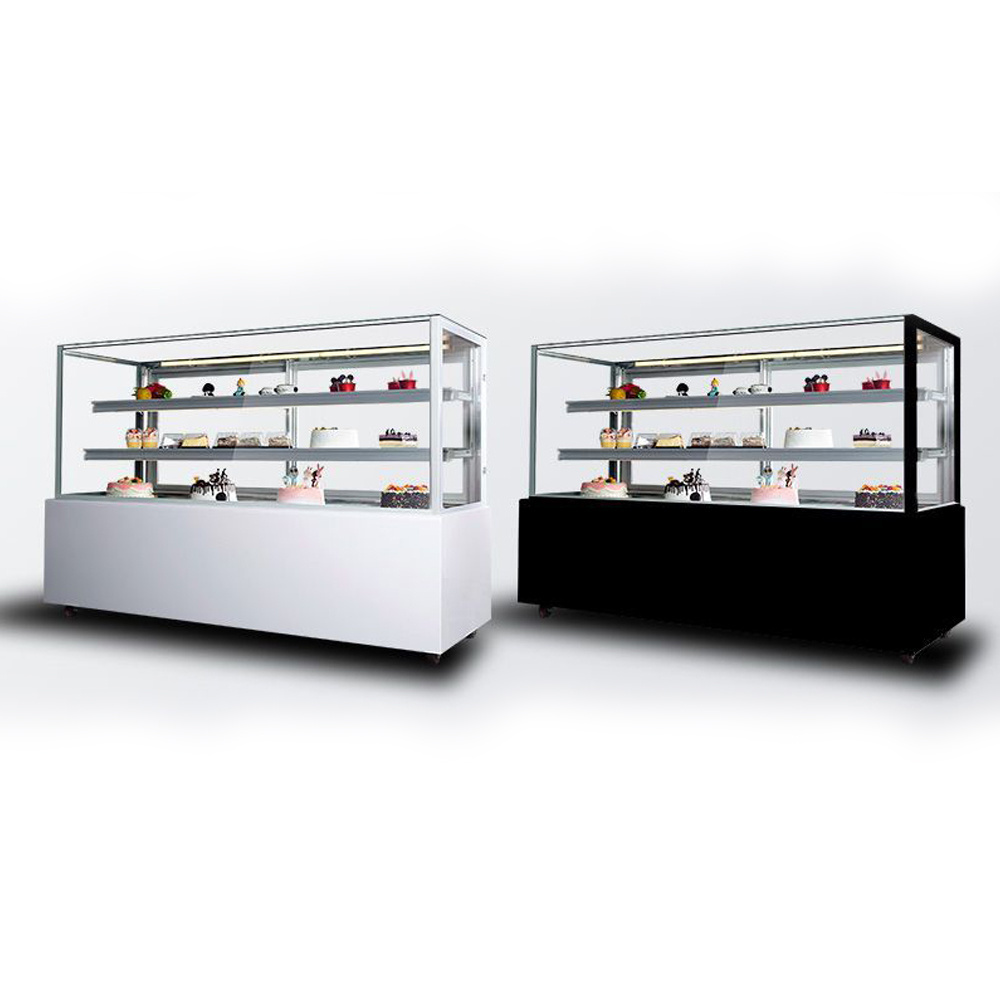 Rebirth High quality commercial cold deli showcase cake refrigerator show case bakery display refrigerator