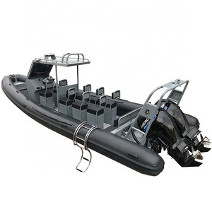 28ft RHIB 860 Aluminum Hull Hypalon Patrol RIB Inflatable Boats For Sale