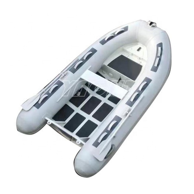 9ft-13ft Rhib 300 390 Semi-Rigid Aluminum Rib Boat Orca/Hypalon/PVC Inflatable Dinghy