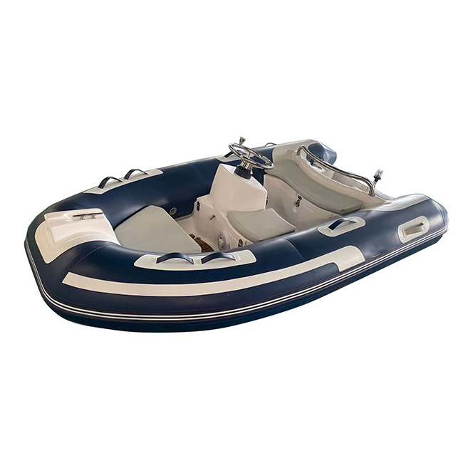 Mini 10ft RIB300 High Speed Fiberglass Hull Orca Hypalon/PVC Rowing Boats