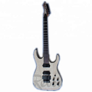 Weifang Rebon 6 string ashwood electric guitar kit without paint