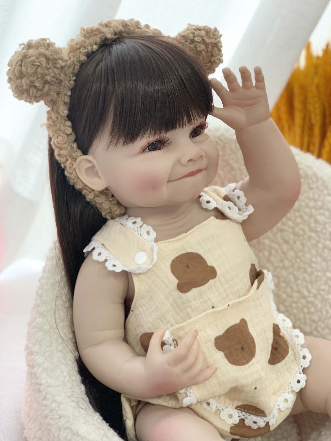 Full Body Silicone Baby Doll Reborn Dolls Vinyl Newborn Twins Wholesale Cheap Solid Images Toddler Black