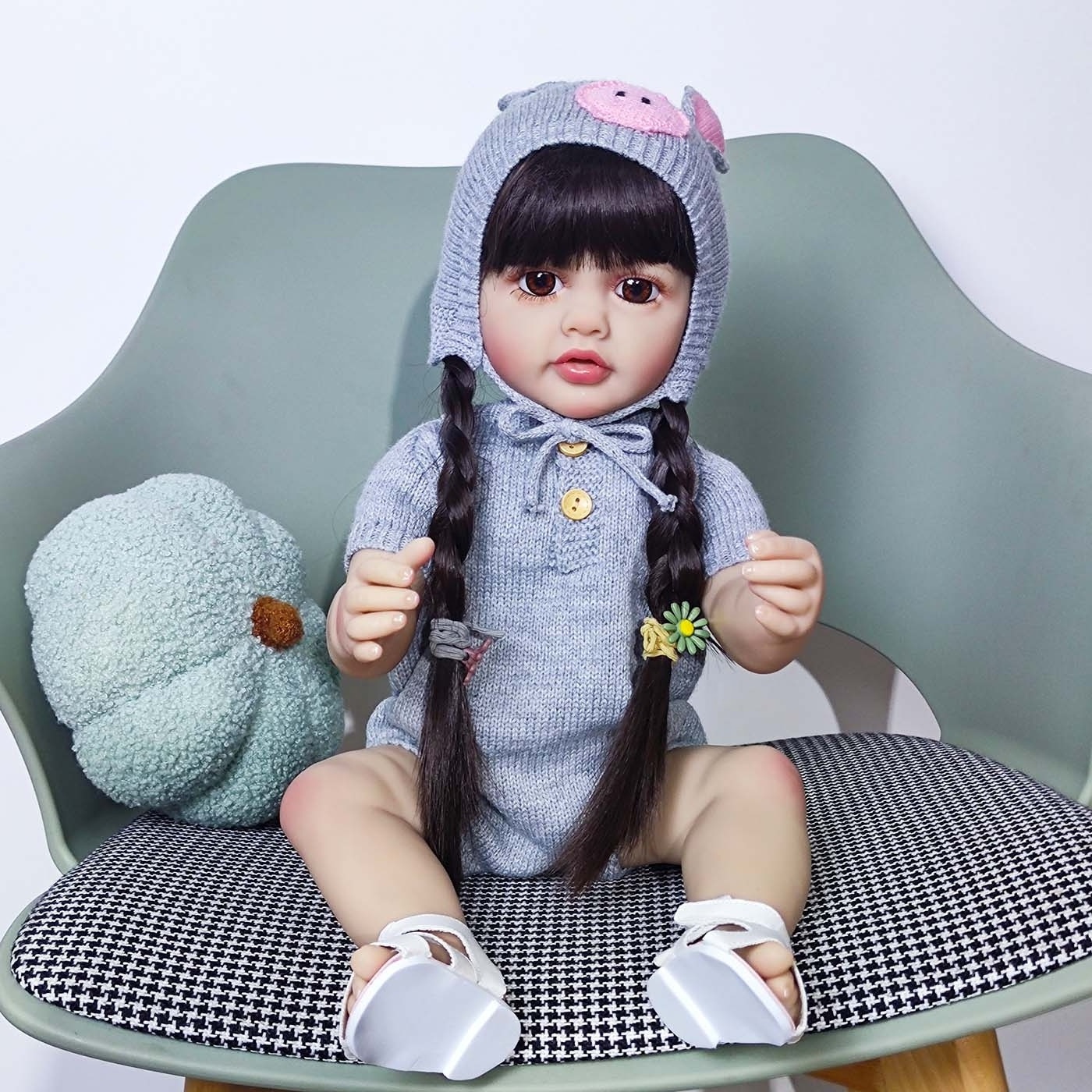 Wholesale Newborn Cheap Soft Real Baby Girls Alive Vinyl Dolls Realistic Em Bebe Reborn Baby Dolls