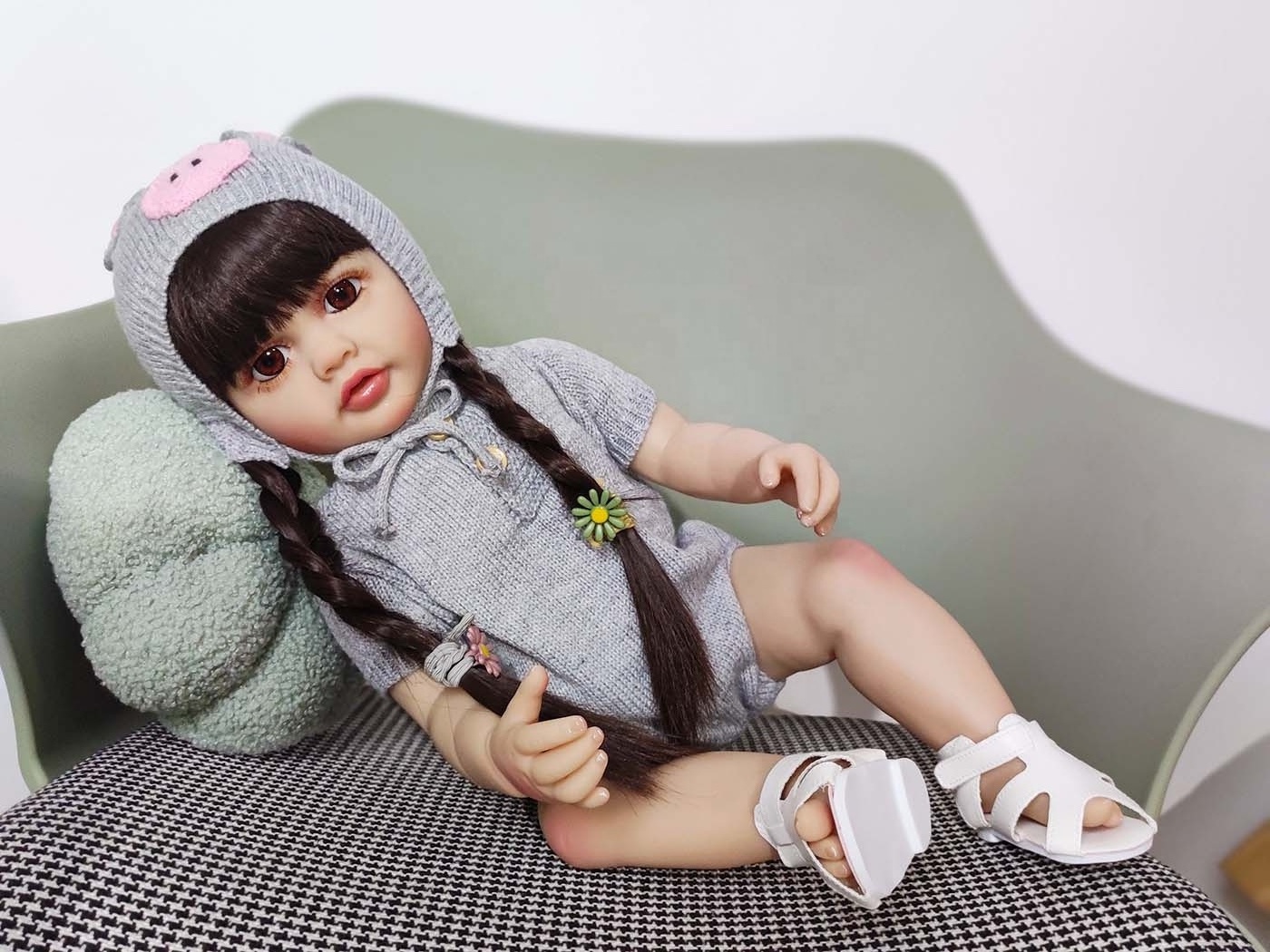 Wholesale Newborn Cheap Soft Real Baby Girls Alive Vinyl Dolls Realistic Em Bebe Reborn Baby Dolls