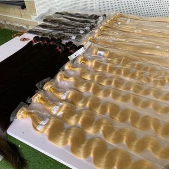 Wholesale Russian Blonde 613 Virgin Hair Bundle,613 Raw Virgin Cuticle Aligned Hair Vendor,100% 613 Blonde Human Hair Extension