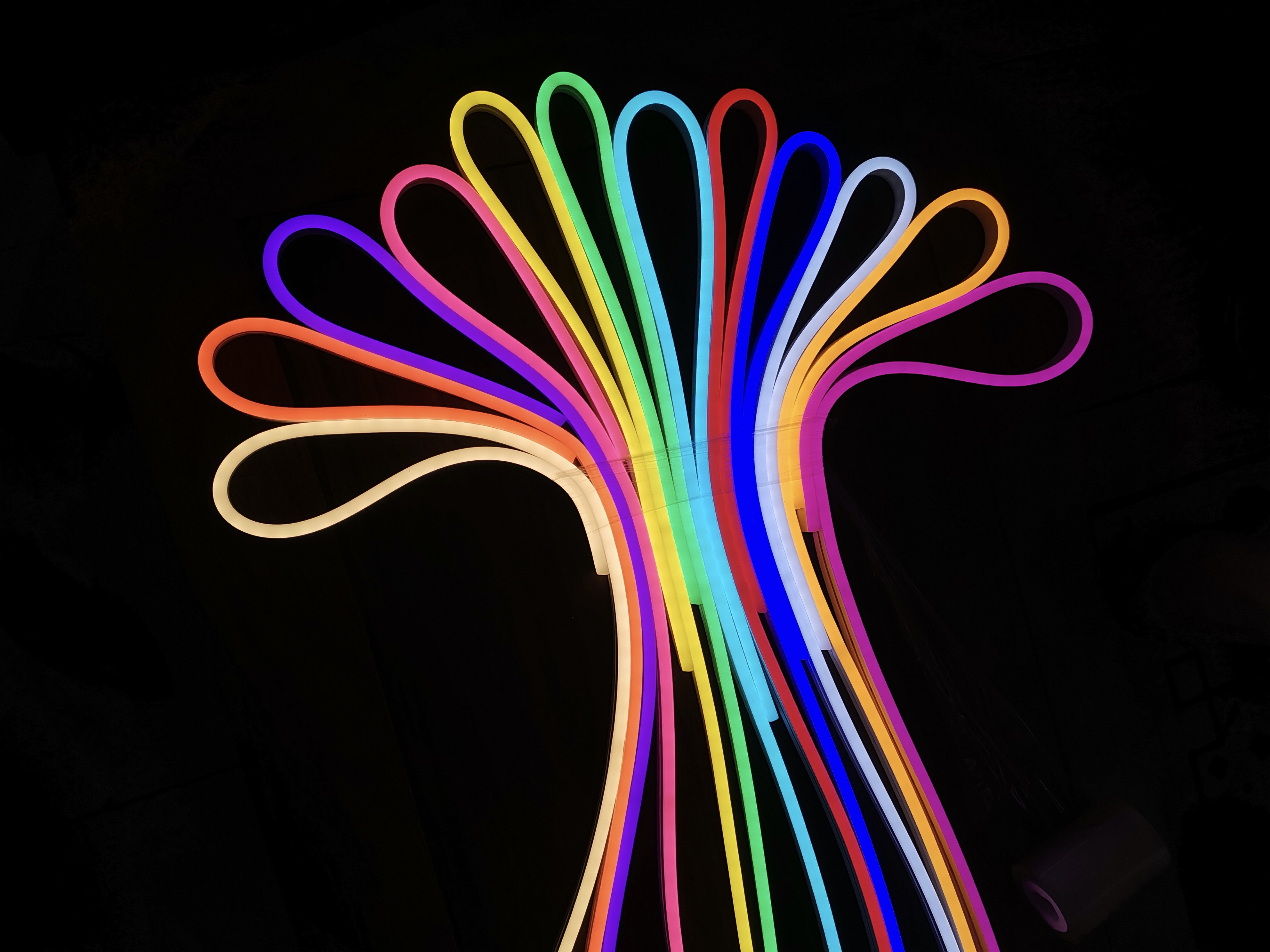 1cm cut pvc flex led neon rope light for sign letters