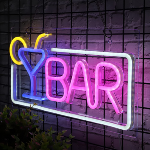 Drop Shipping Lash Neon Beer Sign 3D Color Changing Battery Smd 2835 Neon Custom Led Neon Sign Bar