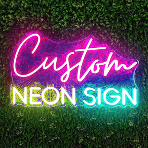 Craftsman Advertising Custom Pvc Bar Letter Logo Custom Led Neon Light Sign For Wall Indoor Advertising