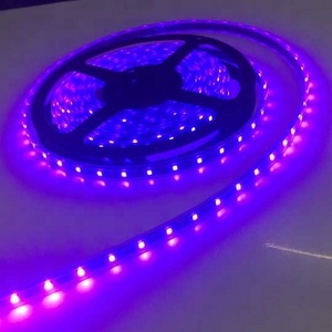 SMD3528 5050 60 pcs/m UV 380 nm 390 nm 375nm 365nm 400nm 405nm uv led strip lights